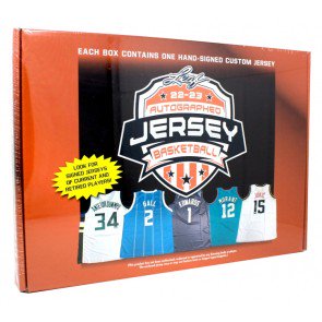 2022/23 Leaf Autographed Jersey Basketball Box