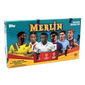 2022/23 Topps UEFA Club Competitions Merlin Chrome Soccer Hobby