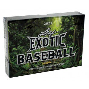 2023 Leaf Exotic Baseball Hobby Box