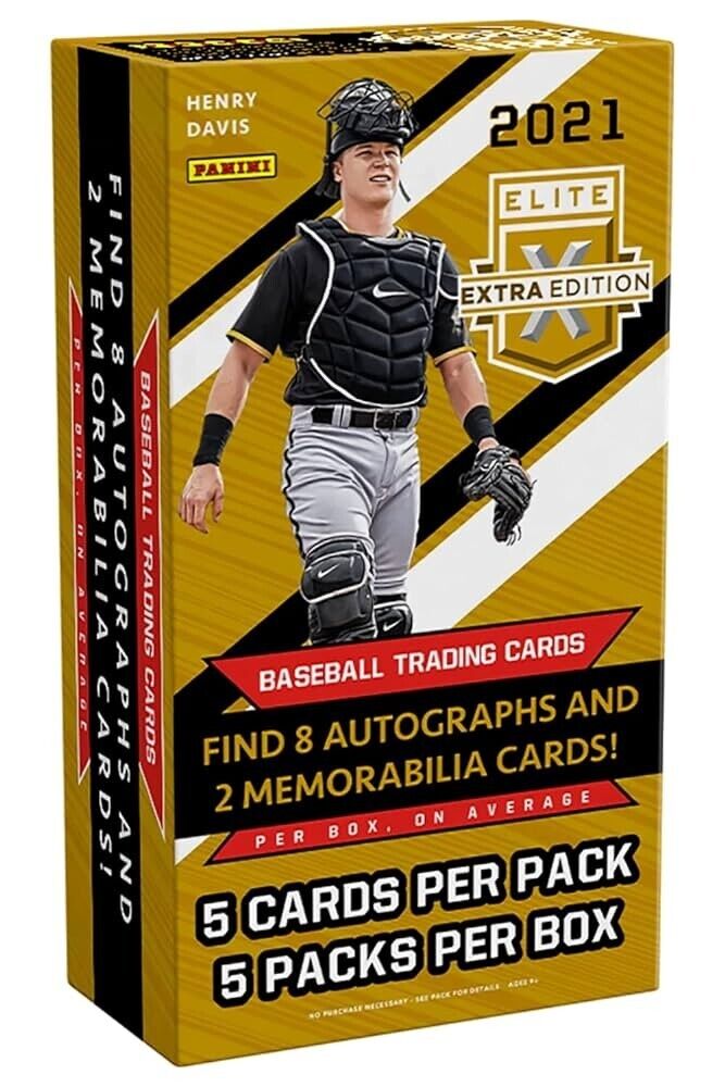 2021 Panini Elite Extra Edition Baseball Hobby Box