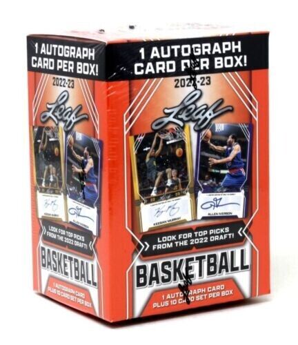 2022/23 Leaf Draft Basketball Blaster Box